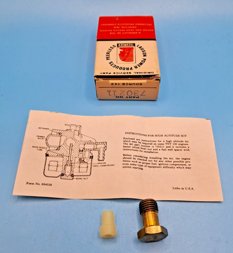 Jet screw kit for tecumseh - screw,