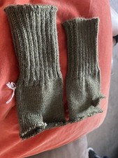 Ww1 Ww2 Fingerless Wool Gloves  Gloves Reenactment Living History Repro