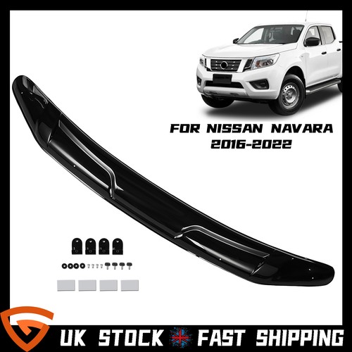 Gloss black bonnet wind stone - gloss,