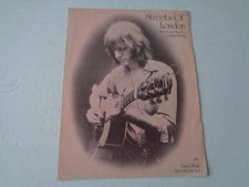 SHEET MUSIC - STREETS OF