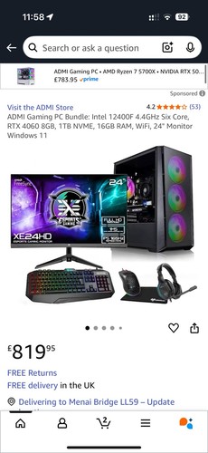 Monitor and computer mainframe