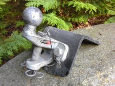 DIXON BATE TOW BALL & PIN TOWBAR COUPLING ON 8 HOLE ADJUSTABLE BRINK BACK PLATE