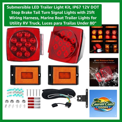 Submersible led trailer - led, light