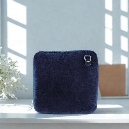 Real suede leather - suede, crossbody