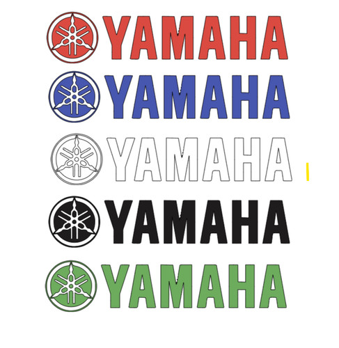 Yamaha belly pan decal - pan,
