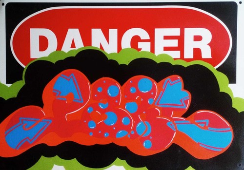 Partone metal sign street - partone,