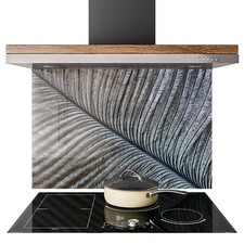 Glass splashback kitchen tile - kitchen,