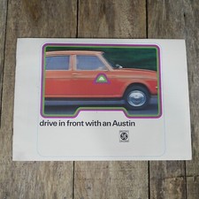 Vintage Car Sales Promo Brochure, Austin Mini/Clubman Maxi Allegro