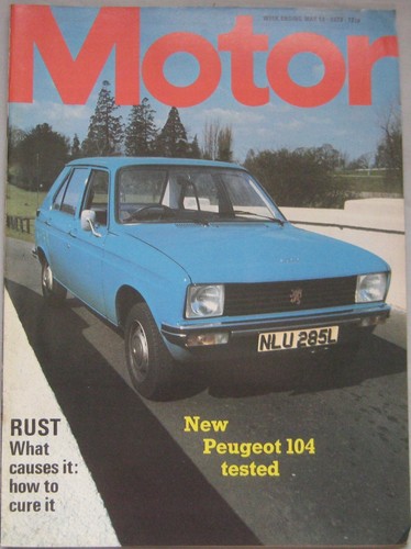 Motor magazine may - may, 1973