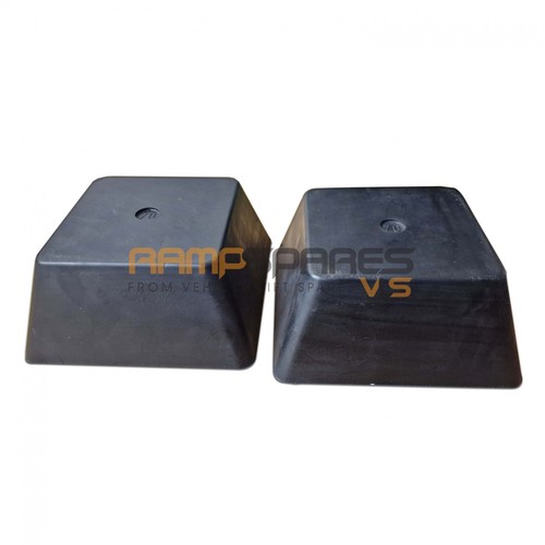Rubber raiser blocks - raiser,