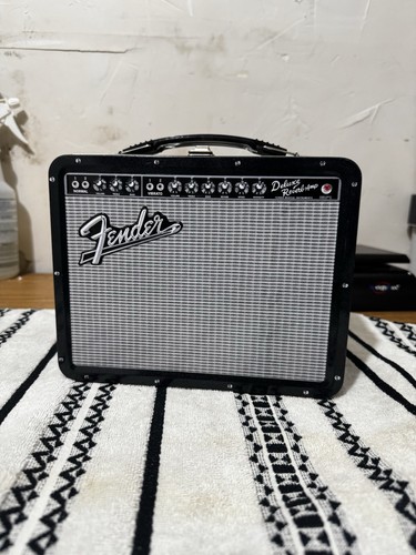 Fender metal lunch box - fender,