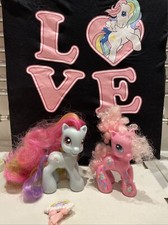 My Little Pony G3.5 Rainbow Dash Super Long Hair With Special Edition Pinkie Pie