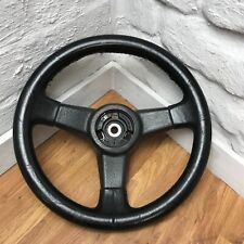 Genuine Ford Sierra RS Cosworth Black leather steering wheel. 16C