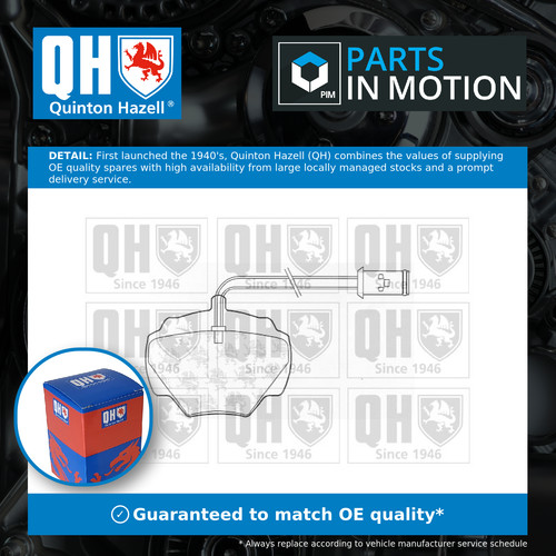 Brake pads set fits - fits, range