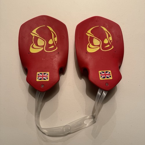 Red swimming hand paddle - swimming,