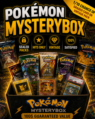 Pokémon mystery box sealed - pokémon,