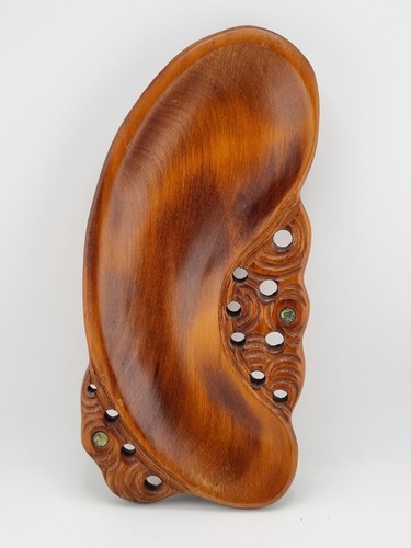 Rotorua wooden bowl tiki - wooden, moana