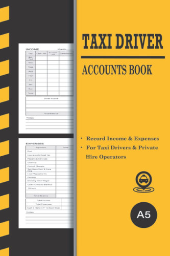 Taxi driver accounts book - taxi,