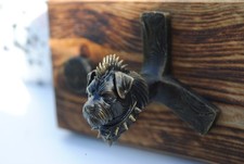 Border Terrier Decorative Wall Mount – Lead Rack punk