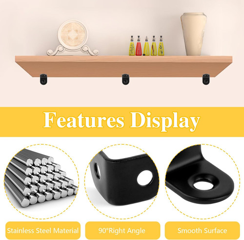 16pcs small brackets 20x20mm - l,