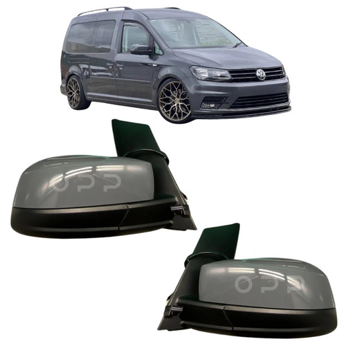 Caddy wing mirrors upgrade - caddy,