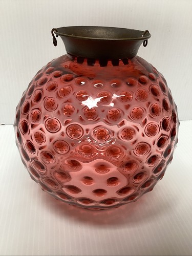 Antique cranberry hobnail - antique,
