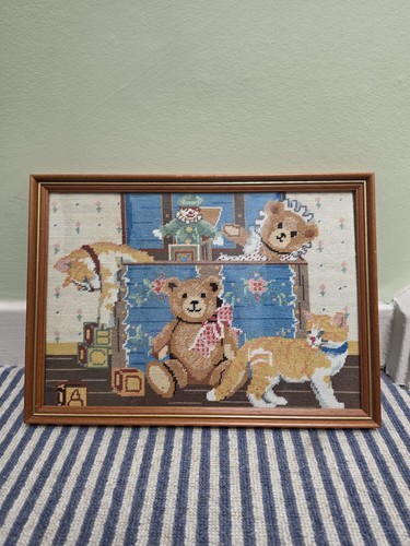 1980s finished needlepoint - finished,