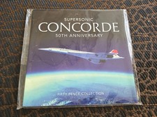 2019 50P Set Concorde 50th Anniversary 3x 50p Fifty Pence Collection Pack BUNC