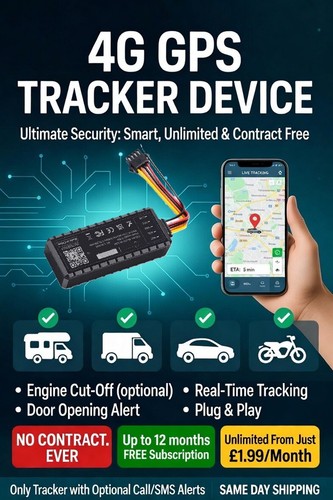 Gps tracker vehicle car van - tracker,