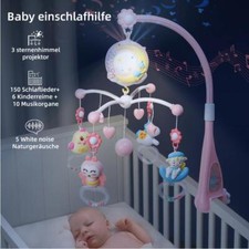 Baby musical crib - crib, bell