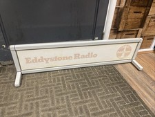 Eddystone radio receiver sign - radio,
