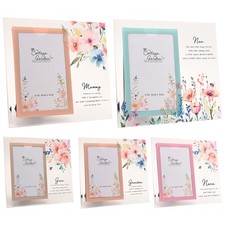 Glass Photo Frame with Wording