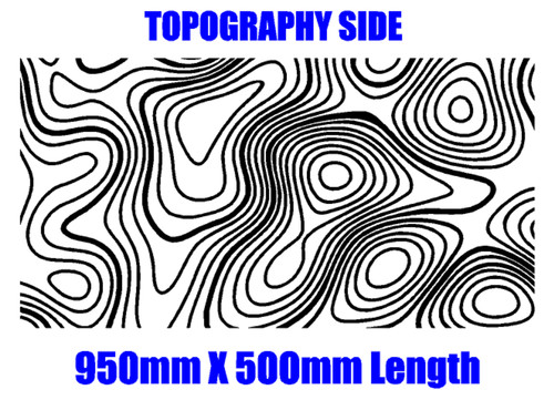 Topography sheet stickers - topography, x