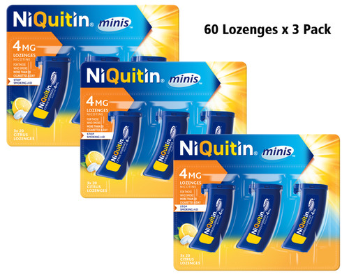 Niquitin minis citrus - niquitin, lozenges