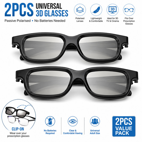 Universal glasses - universal, 3d