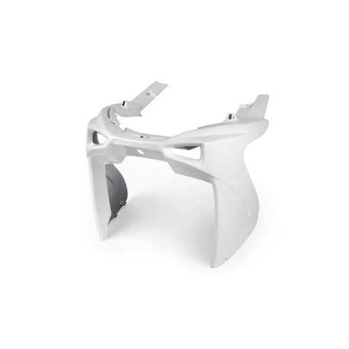 White upper headlight frame - white,