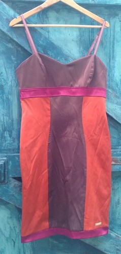 Womens orange satin - orange,