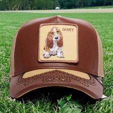 Goorin Bros Farm Trucker Hat TIPPY TOES QUIET Dachshunds Dog Puppy Friday Drop