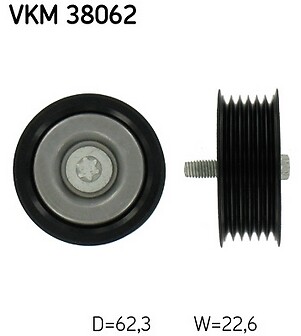 Skf idler pulley for mercedes - pulley,