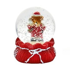 Christmas Snow Globe Santa