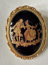 Vintage Large Brooch JV