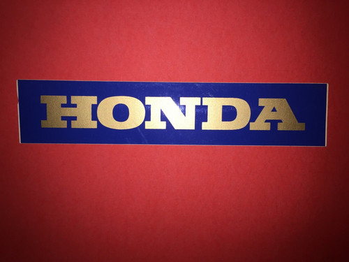 Honda gold blue - honda,