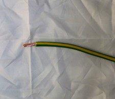 10mm Green and Yellow Earth Cable Earth Bonding cable 6491x