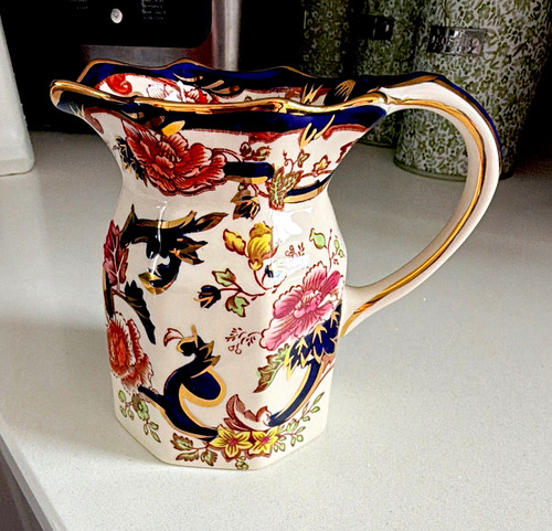 Mason mandalay ironstone jug - mandalay,
