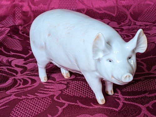 1960 beswick pig sow dad - pig,