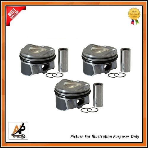 Piston with rings for ford - piston, x3