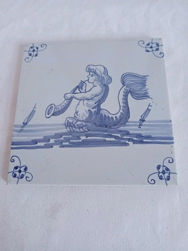 Modern delft style tile - modern,