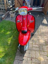 LAMBRETTA RED GP200 ELECTRONIC, LOVELY PERFECT RESTORED EXAMPLE