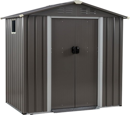 6x4x6 outdoor storage shed - ft,
