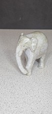 Lovely Stone Elephant Ornament Home Decor Figurine Statue .